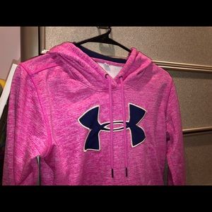 Pink Under Armour Hoodie